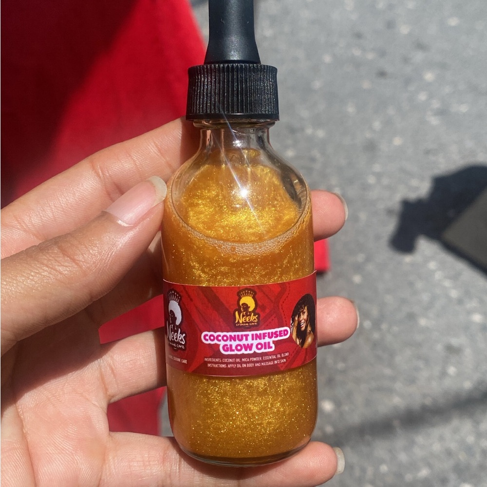 Coconut Infused Glow Oil Hand Crafted